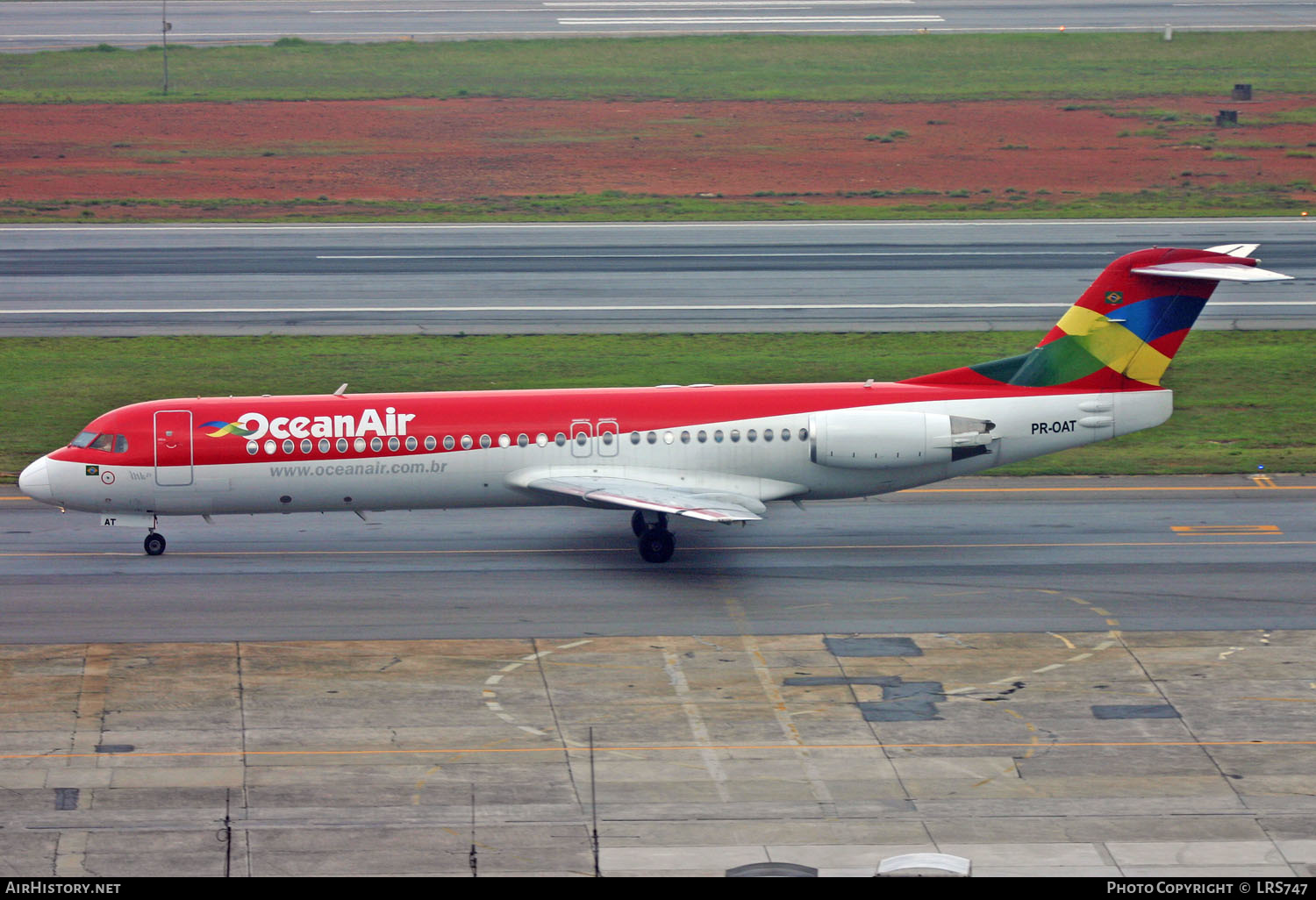 Aircraft Photo of PR-OAT | Fokker 100 (F28-0100) | OceanAir Linhas Aéreas | AirHistory.net #304251