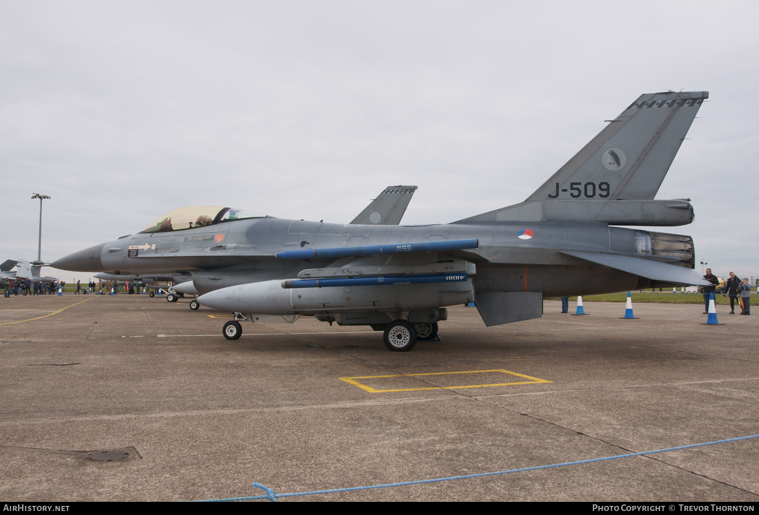 Aircraft Photo of J-509 | General Dynamics F-16AM Fighting Falcon | Netherlands - Air Force | AirHistory.net #304262