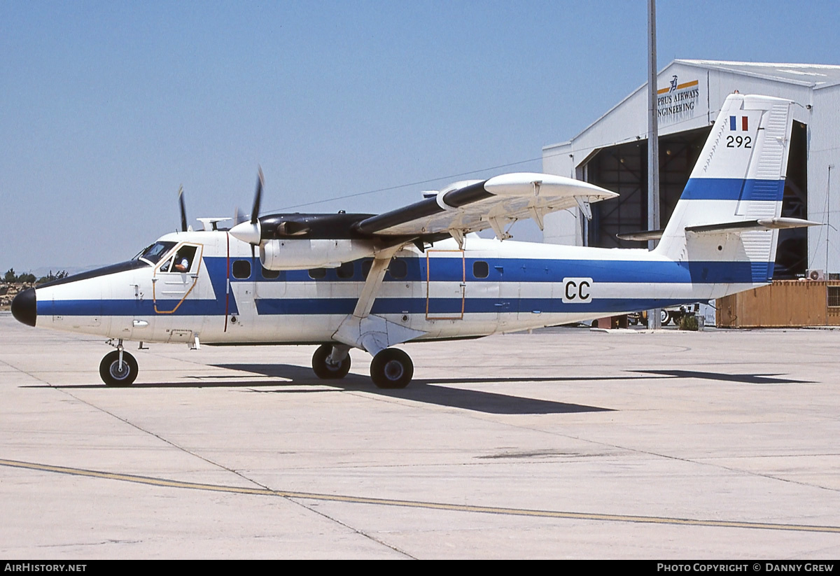 Aircraft Photo of 292 | De Havilland Canada DHC-6-300 Twin Otter | France - Air Force | AirHistory.net #304264