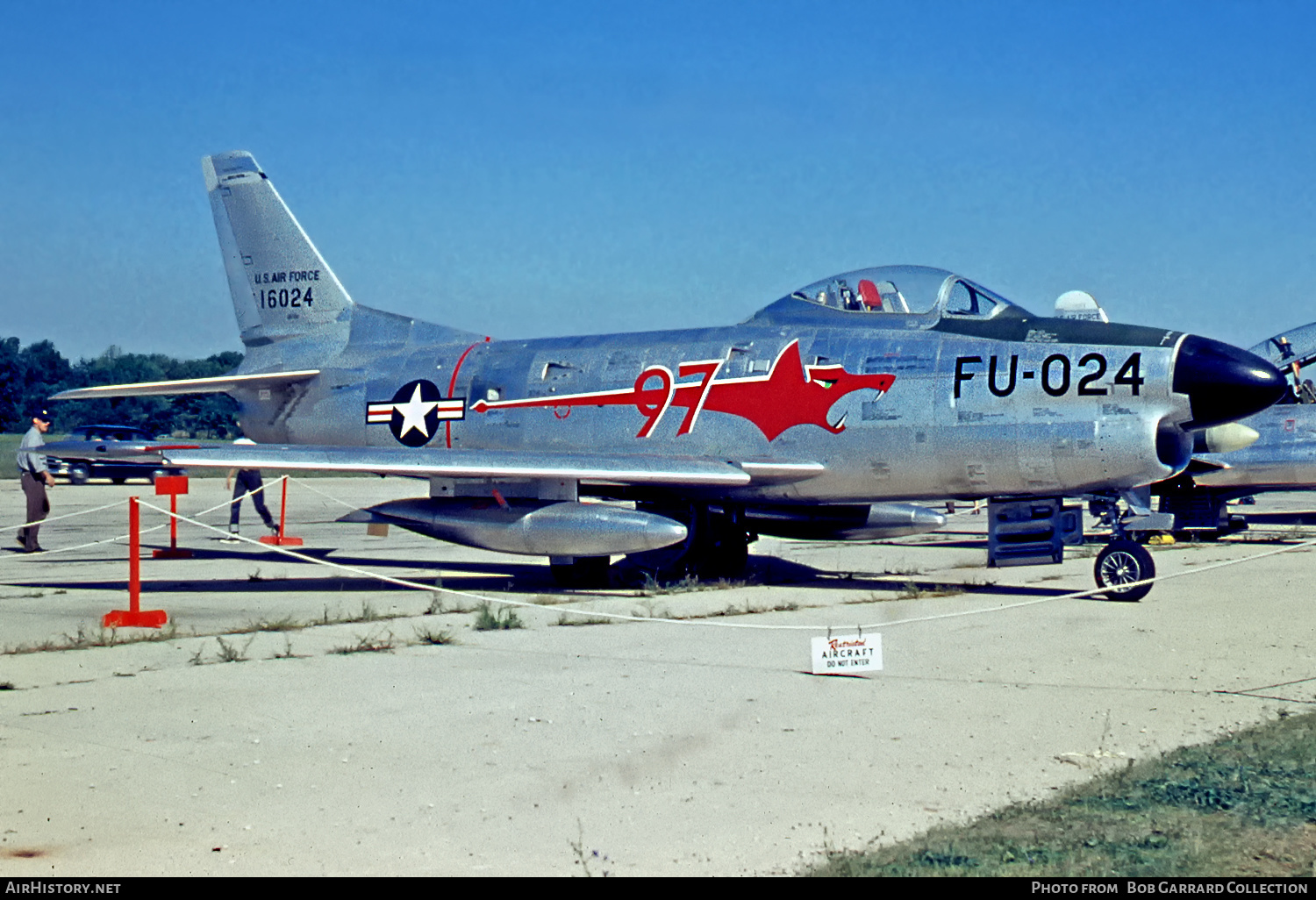 Aircraft Photo of 51-6024 / 16024 | North American F-86D Sabre | USA - Air Force | AirHistory.net #304266