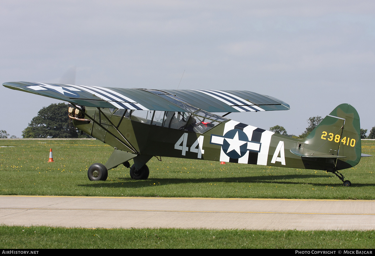 Aircraft Photo of G-BHPK / 238410 | Piper J-3C-65 Cub | USA - Army | AirHistory.net #304295