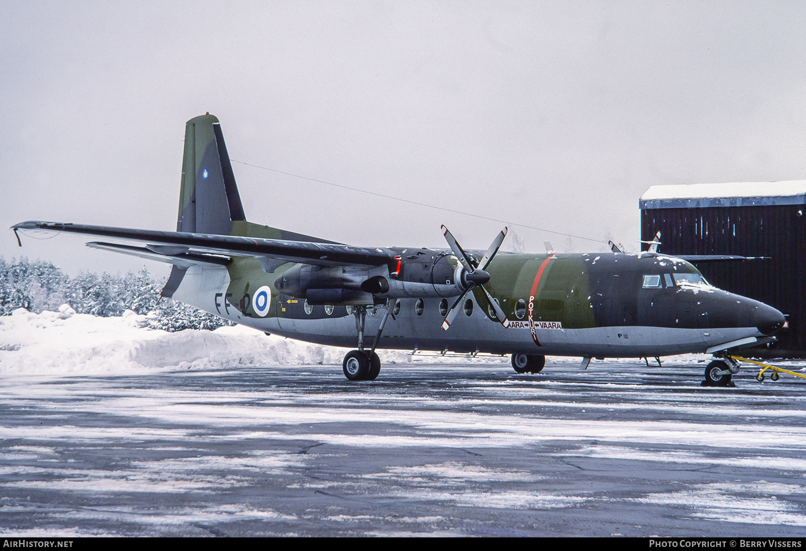 Aircraft Photo of FF-2 | Fokker F27-100 Friendship | Finland - Air Force | AirHistory.net #304311