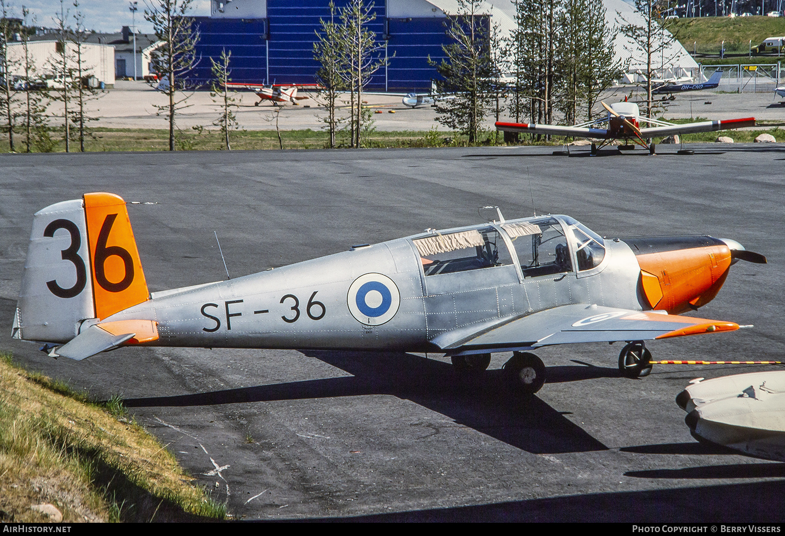 Aircraft Photo of SF-36 | Saab 91B Safir | Finland - Air Force | AirHistory.net #304347