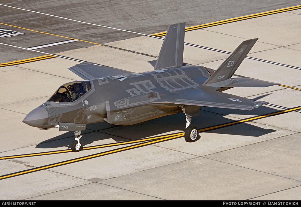 Aircraft Photo of 07-0745 | Lockheed Martin F-35A Lightning II | USA - Air Force | AirHistory.net #304354