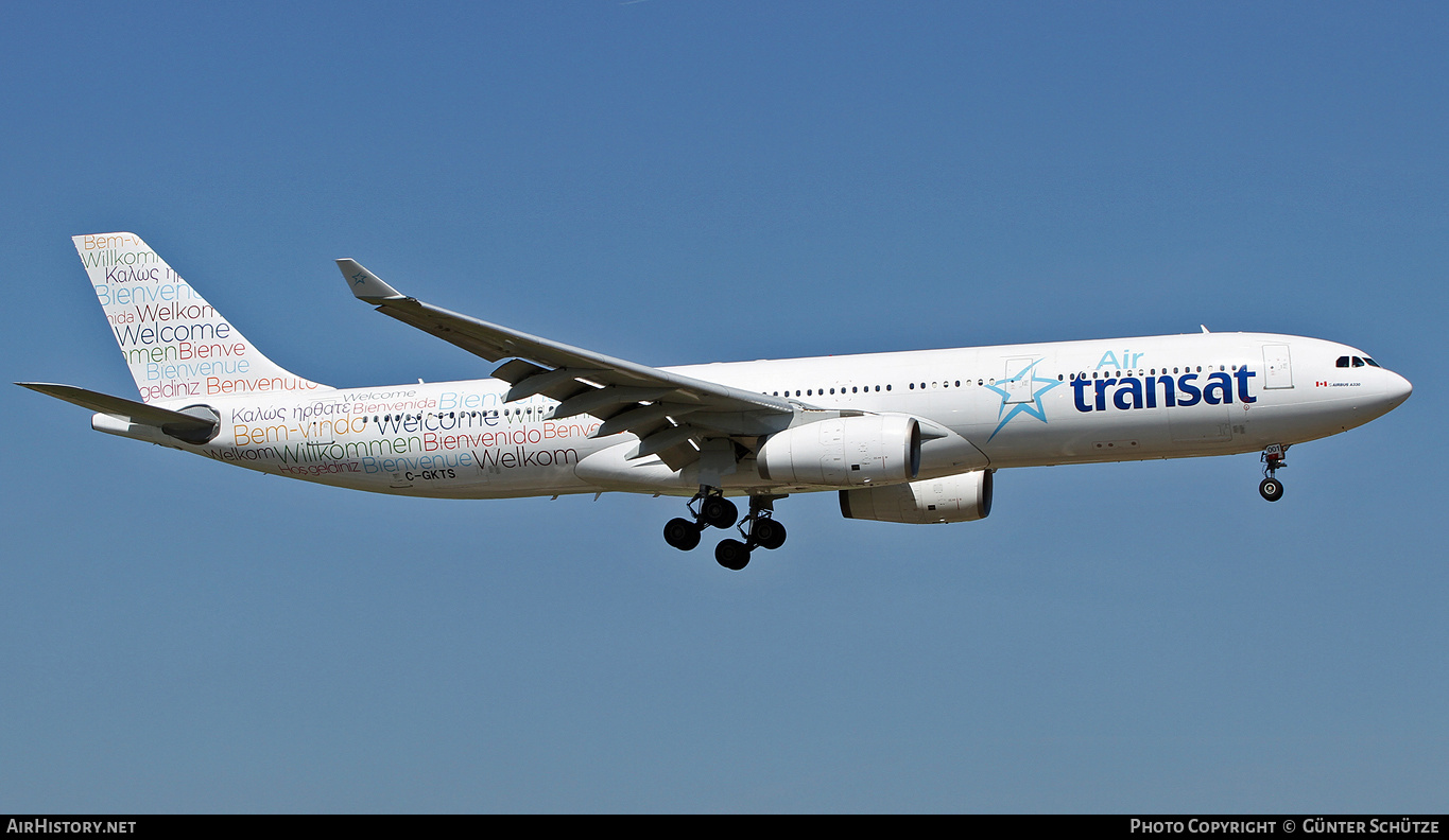 Aircraft Photo of C-GKTS | Airbus A330-342 | Air Transat | AirHistory.net #304378