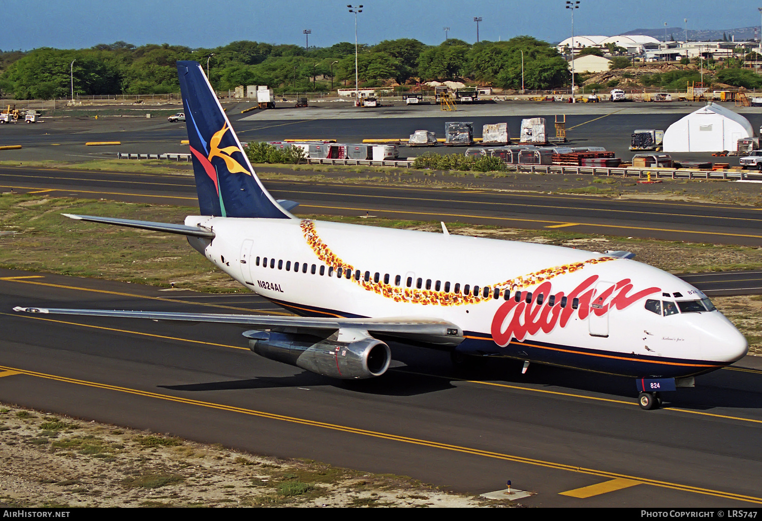Aircraft Photo of N824AL | Boeing 737-282/Adv | Aloha Airlines | AirHistory.net #304419