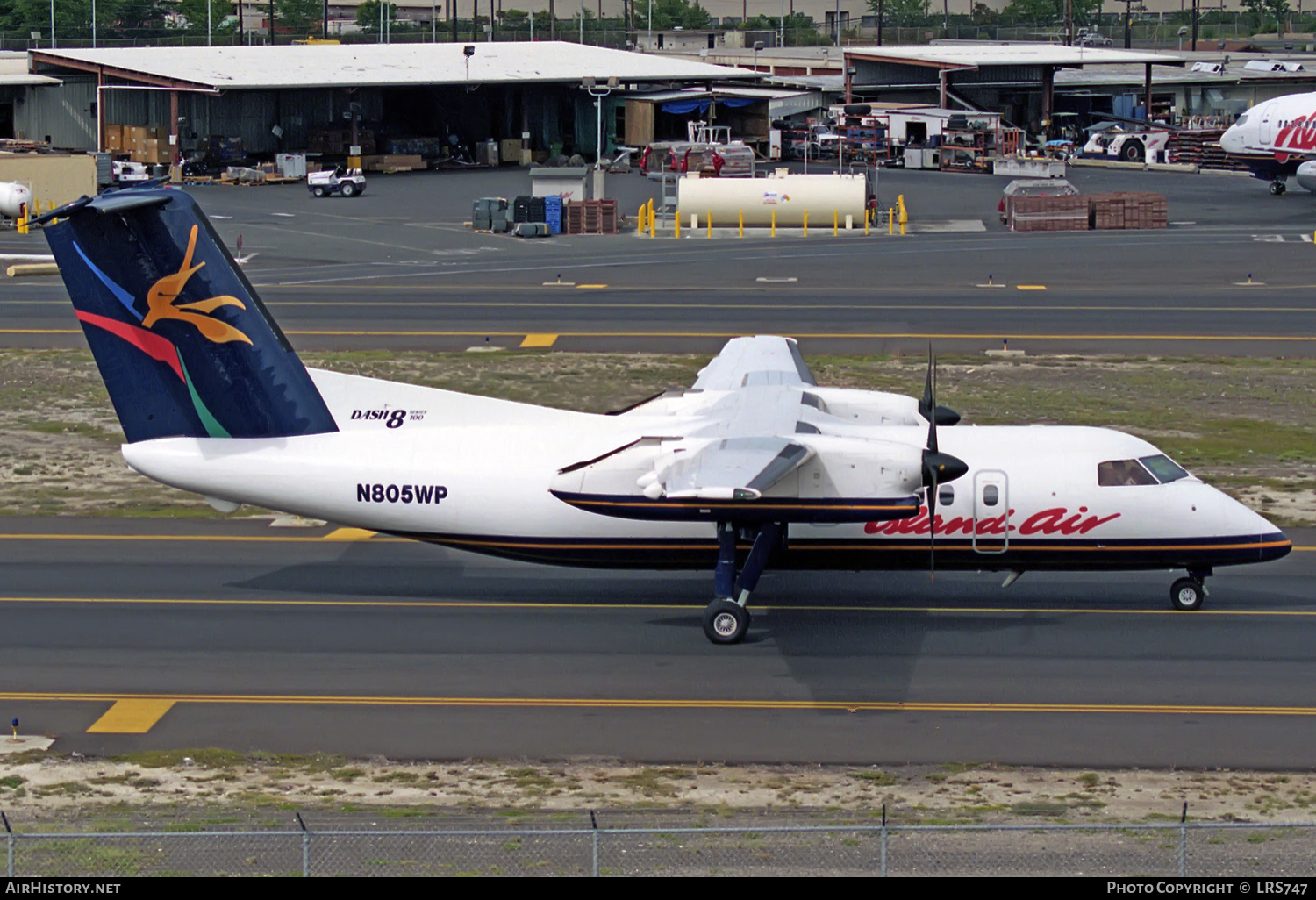 Aircraft Photo of N805WP | De Havilland Canada DHC-8-102A Dash 8 | Island Air | AirHistory.net #304422