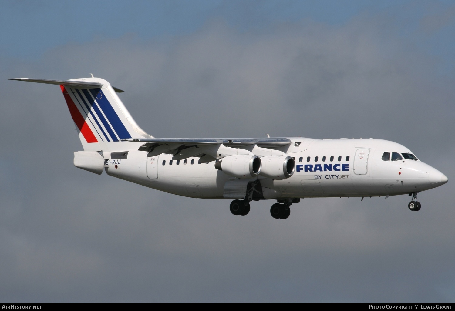 Aircraft Photo of EI-RJJ | British Aerospace Avro 146-RJ85 | Air France | AirHistory.net #304425