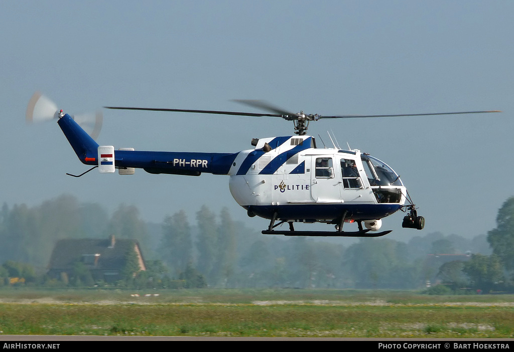 Aircraft Photo of PH-RPR | MBB BO-105C | Politie | AirHistory.net #304427