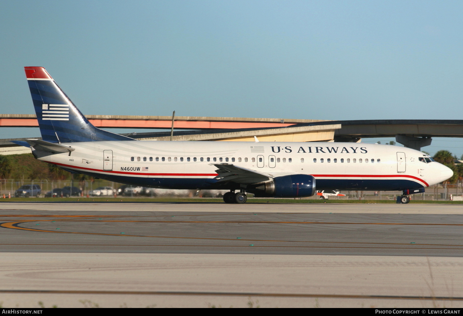 Aircraft Photo of N460UW | Boeing 737-4B7 | US Airways | AirHistory.net #304432
