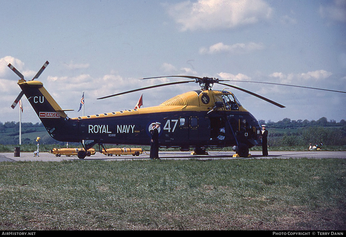 Aircraft Photo of XS888 | Westland WS-58 Wessex HAS.1 | UK - Navy | AirHistory.net #304447