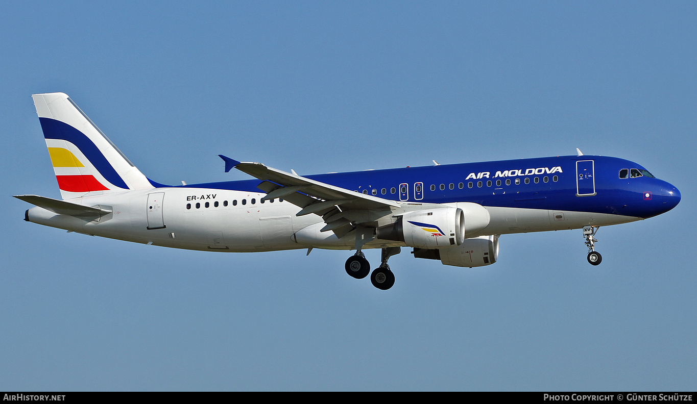 Aircraft Photo of ER-AXV | Airbus A320-211 | Air Moldova | AirHistory.net #304451