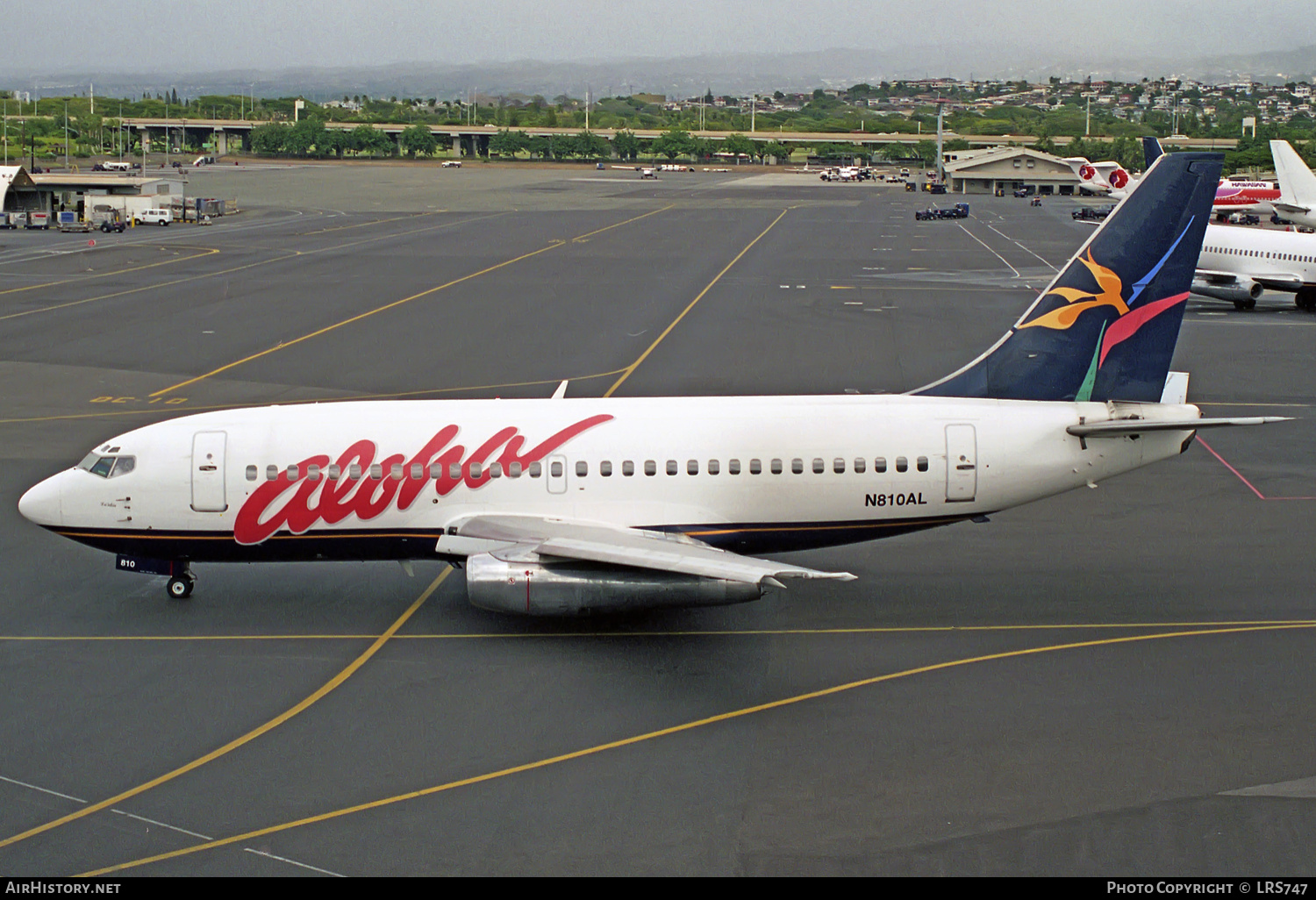 Aircraft Photo of N810AL | Boeing 737-2Y5/Adv | Aloha Airlines | AirHistory.net #304459