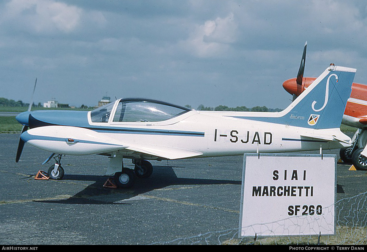 Aircraft Photo of I-SJAD | SIAI-Marchetti SF-260 | Sabena École d'Aviation Civile | AirHistory.net #304463
