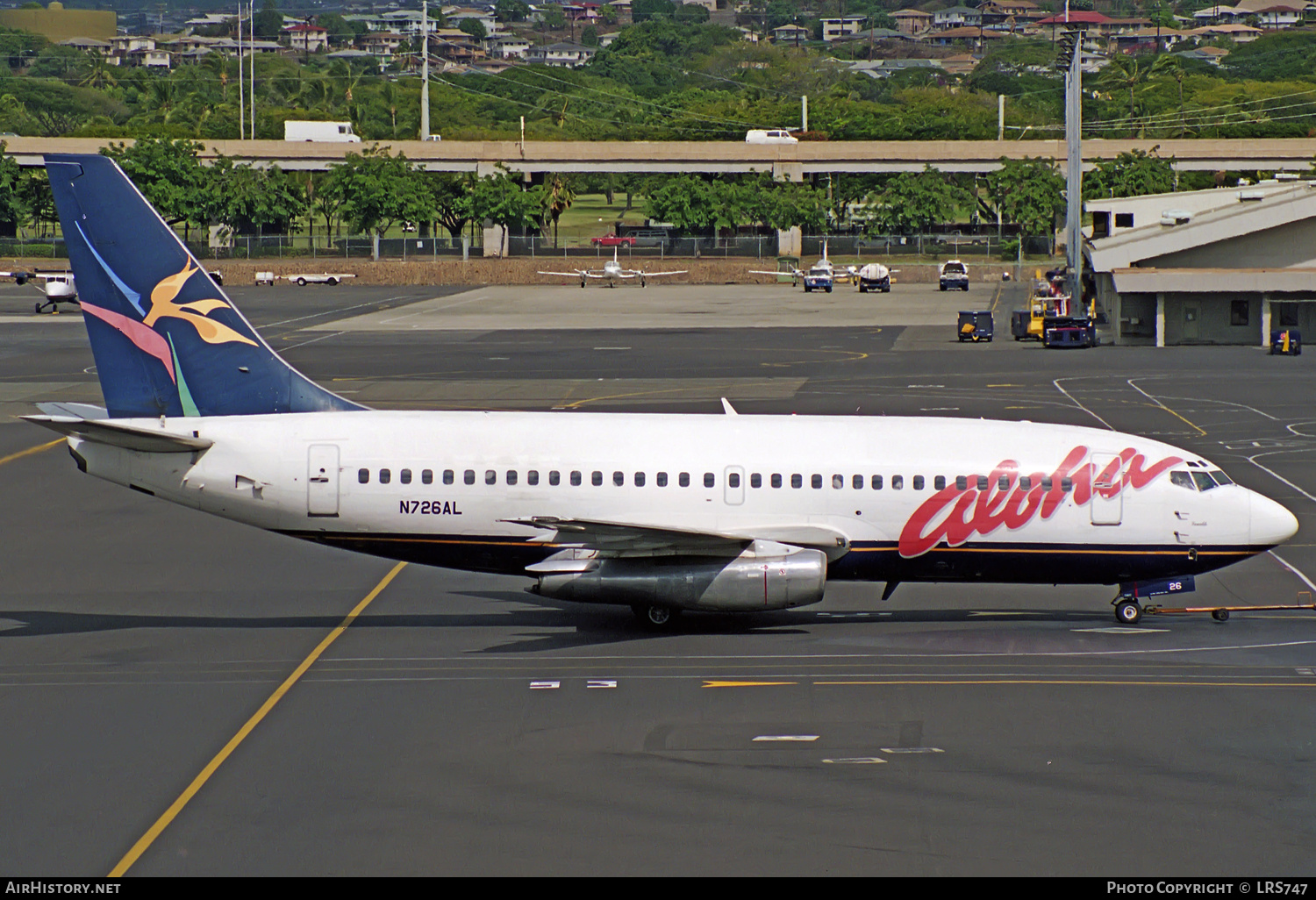 Aircraft Photo of N726AL | Boeing 737-297/Adv | Aloha Airlines | AirHistory.net #304472