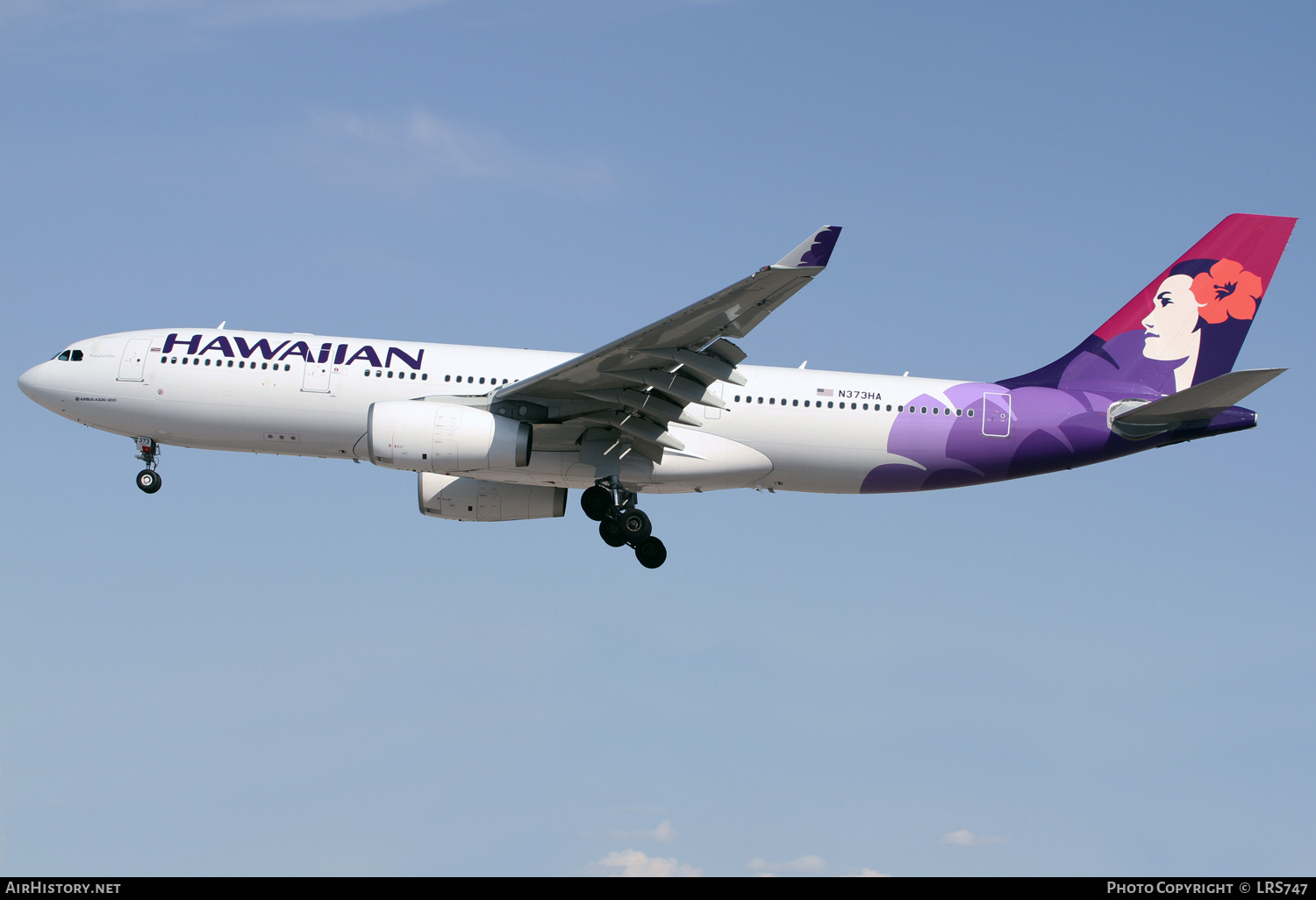 Aircraft Photo of N373HA | Airbus A330-243 | Hawaiian Airlines | AirHistory.net #304477