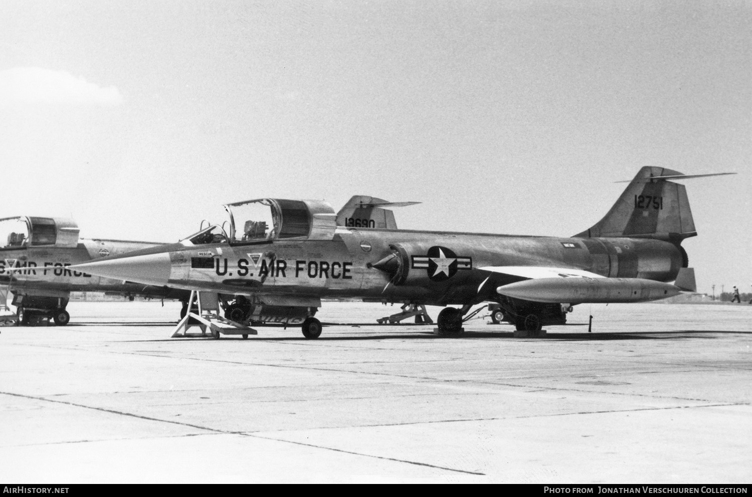 Aircraft Photo of 65-12751 / 12751 | Lockheed F-104G Starfighter | USA - Air Force | AirHistory.net #304479