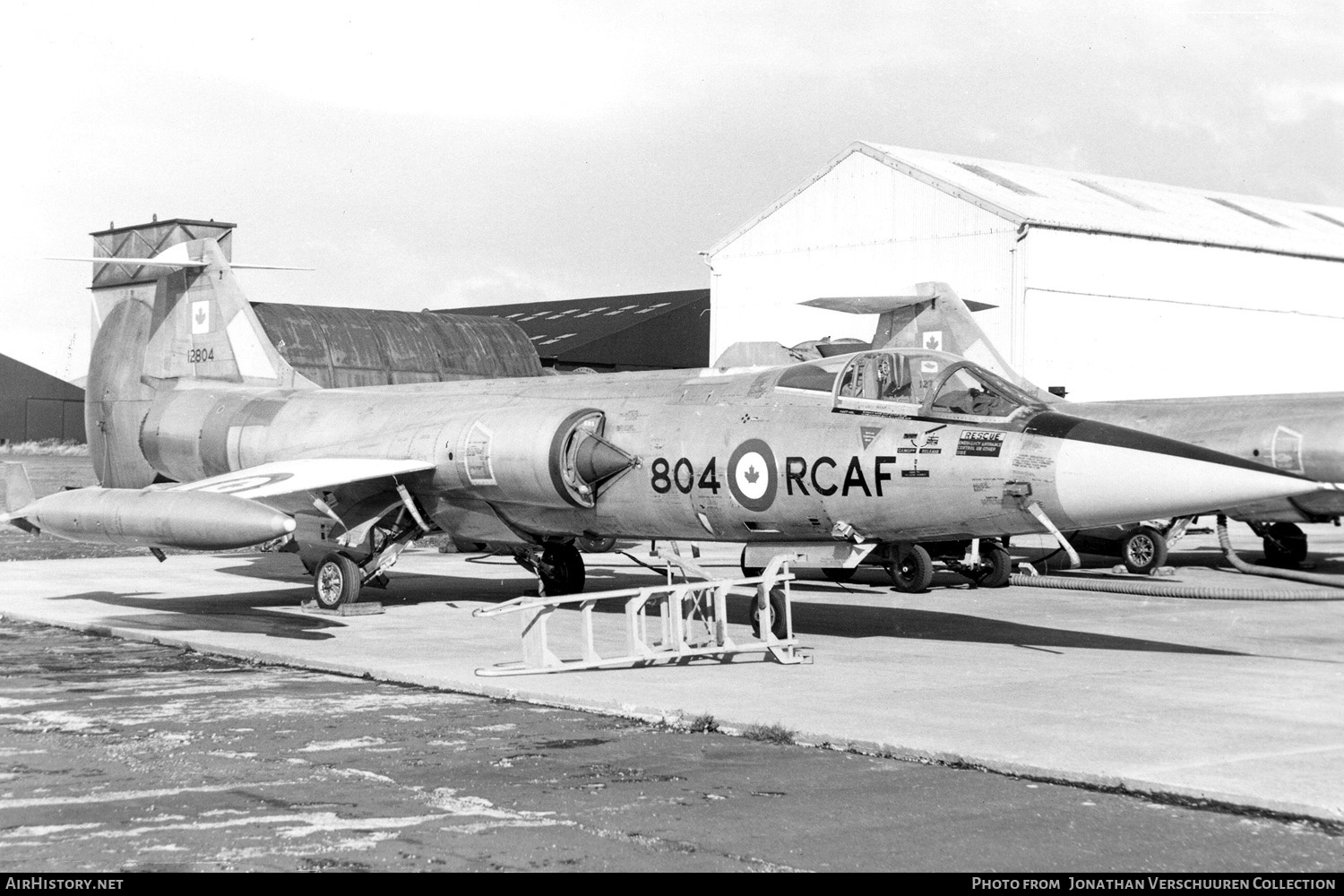Aircraft Photo of 12804 / 804 | Lockheed CF-104 Starfighter | Canada - Air Force | AirHistory.net #304484