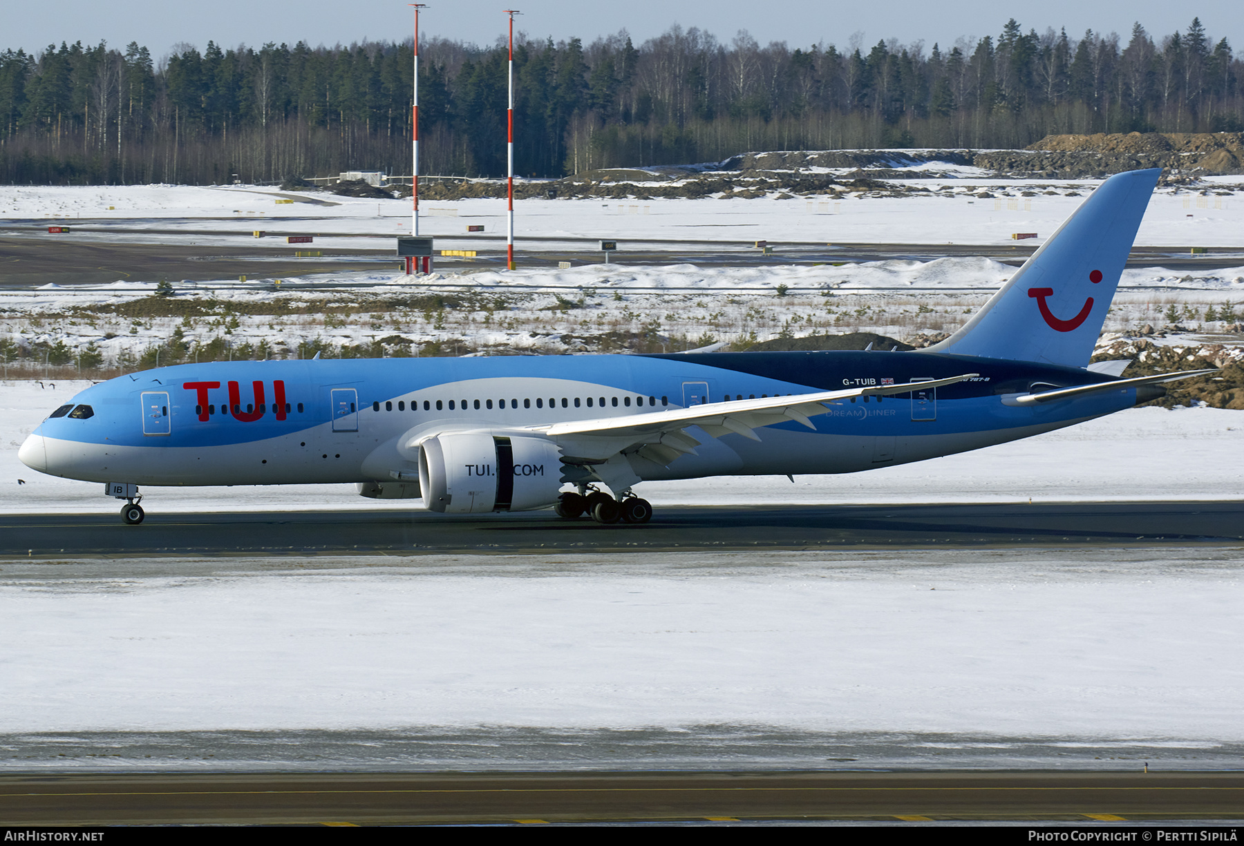 Aircraft Photo of G-TUIB | Boeing 787-8 Dreamliner | TUI | AirHistory.net #304493