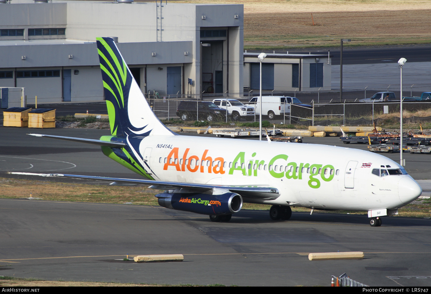 Aircraft Photo of N841AL | Boeing 737-2X6C/Adv | Aloha Air Cargo | AirHistory.net #304503