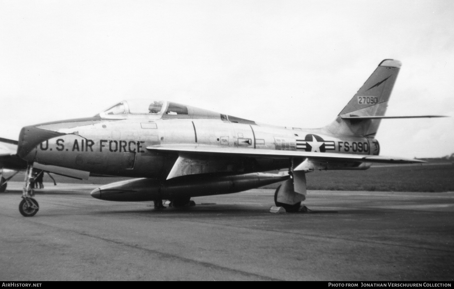Aircraft Photo of 52-7090 / 27090 | Republic F-84F Thunderstreak | USA - Air Force | AirHistory.net #304504