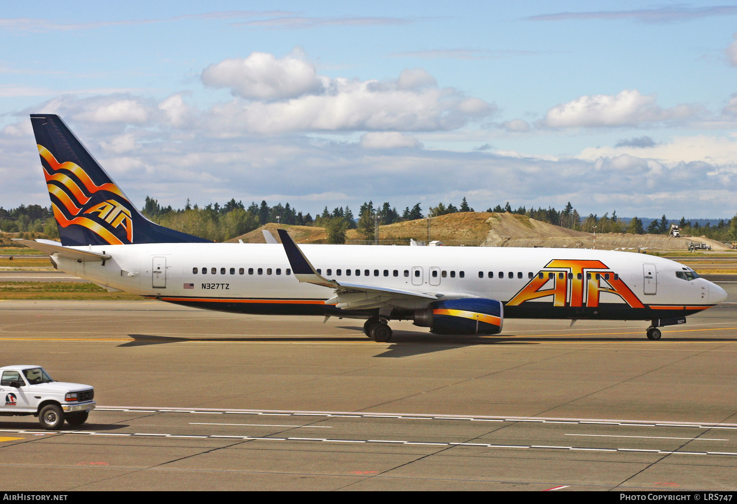 Aircraft Photo of N327TZ | Boeing 737-83N | ATA Airlines - American Trans Air | AirHistory.net #304510