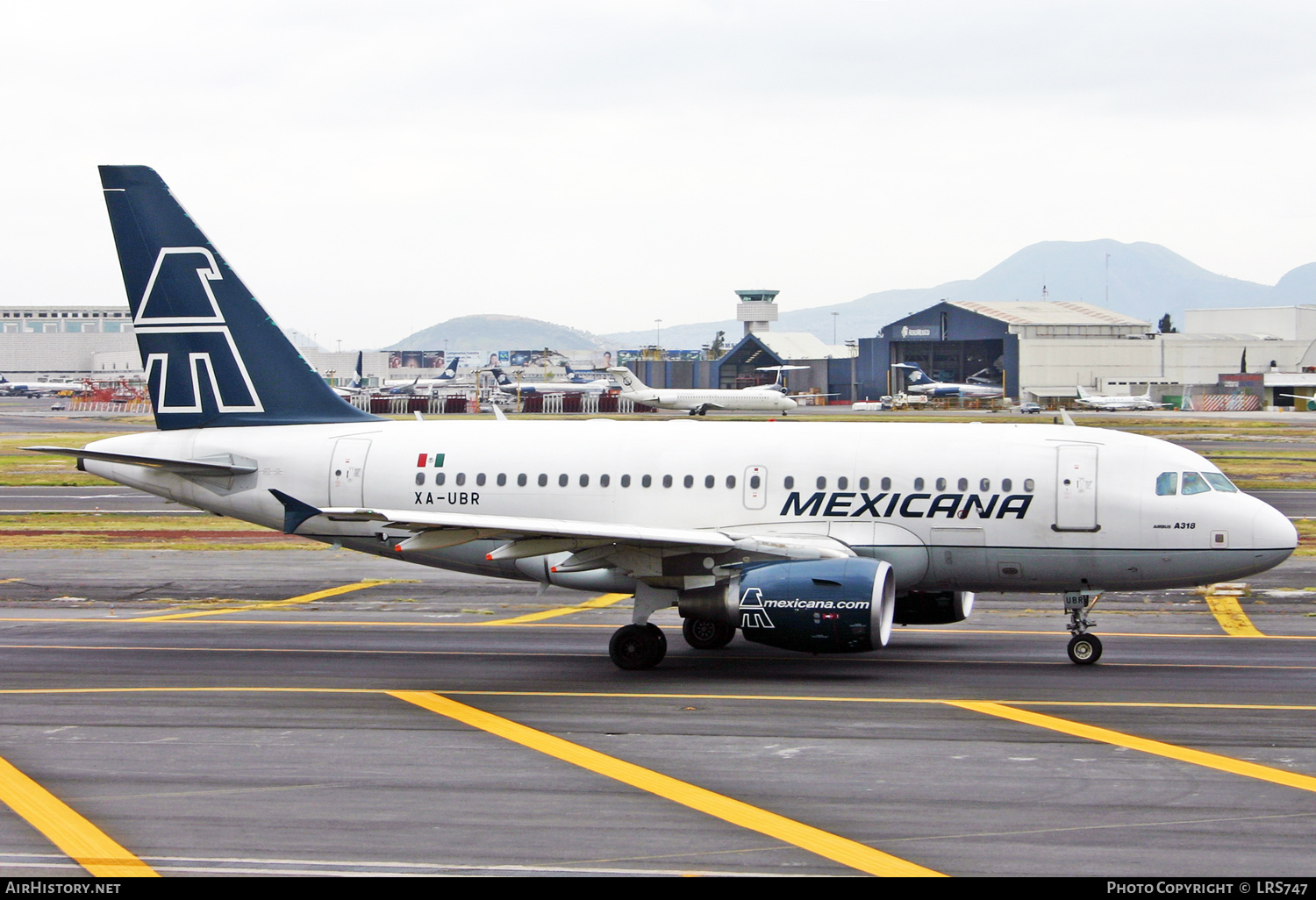 Aircraft Photo of XA-UBR | Airbus A318-111 | Mexicana | AirHistory.net #304516