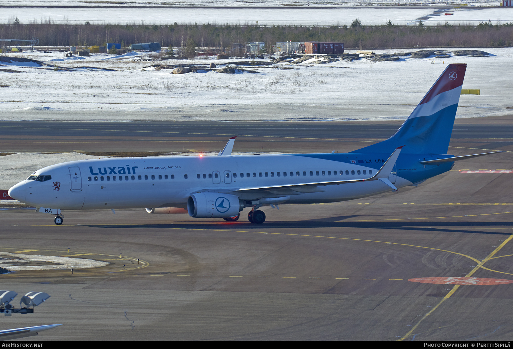 Aircraft Photo of LX-LBA | Boeing 737-8C9 | Luxair | AirHistory.net #304524