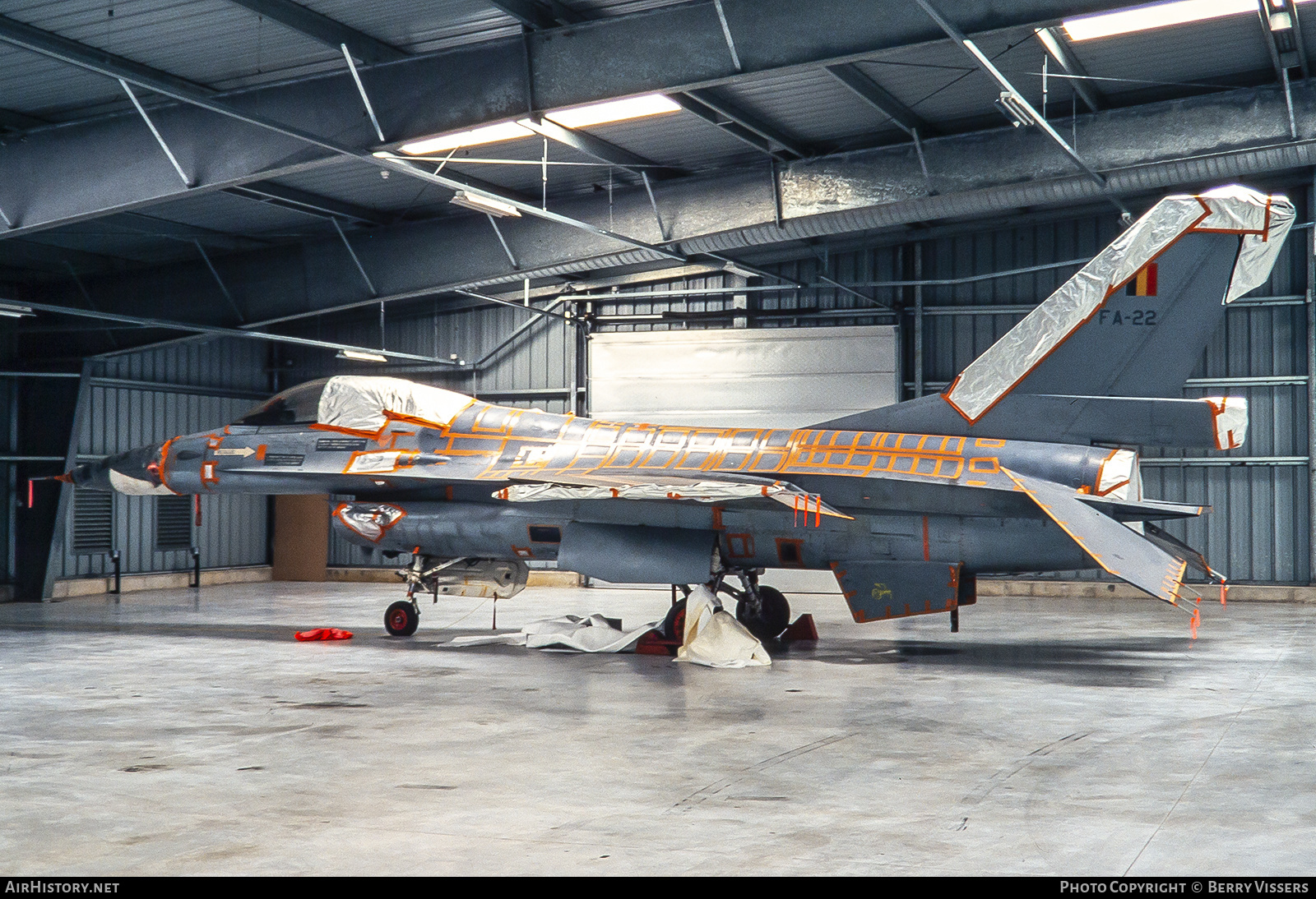 Aircraft Photo of FA-22 | General Dynamics F-16A Fighting Falcon | Belgium - Air Force | AirHistory.net #304527