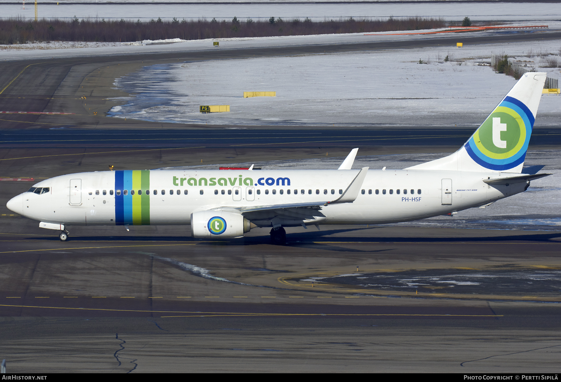 Aircraft Photo of PH-HSF | Boeing 737-8K2 | Transavia | AirHistory.net #304532