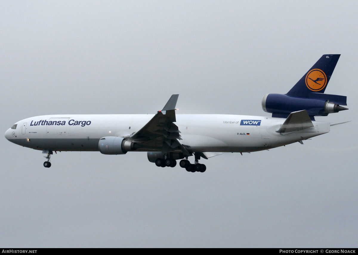 Aircraft Photo of D-ALCL | McDonnell Douglas MD-11F | Lufthansa Cargo | AirHistory.net #304536