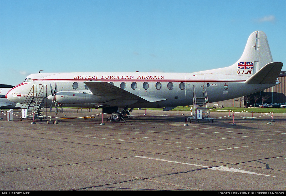 Aircraft Photo of G-ALWF | Vickers 701 Viscount | BEA - British European Airways | AirHistory.net #304557