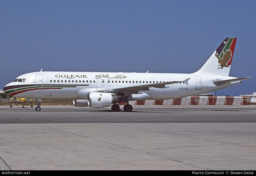 Aircraft Photo of A4O-EE | Airbus A320-212 | Gulf Air | AirHistory.net #304571
