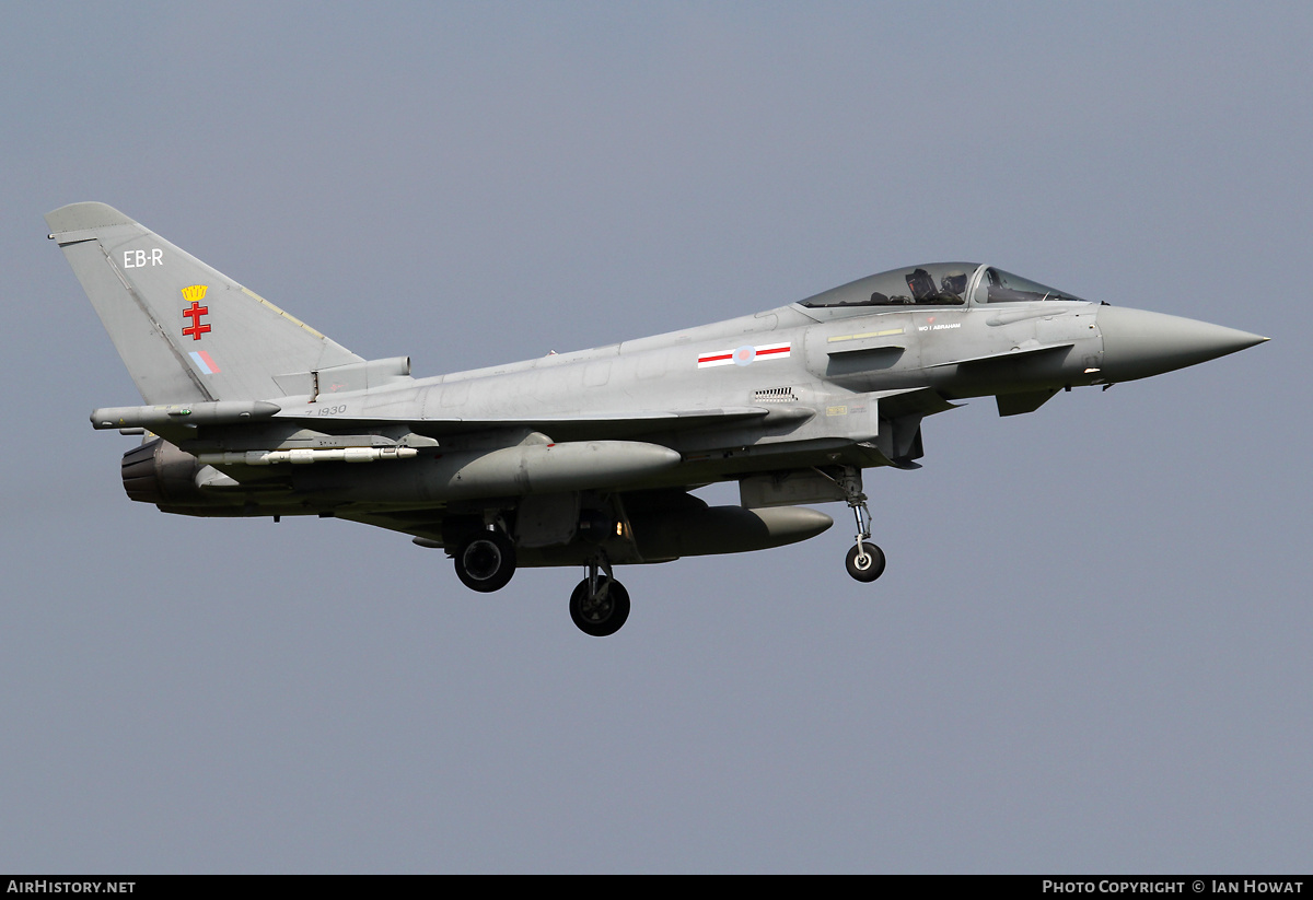 Aircraft Photo of ZJ930 | Eurofighter EF-2000 Typhoon FGR4 | UK - Air Force | AirHistory.net #304580