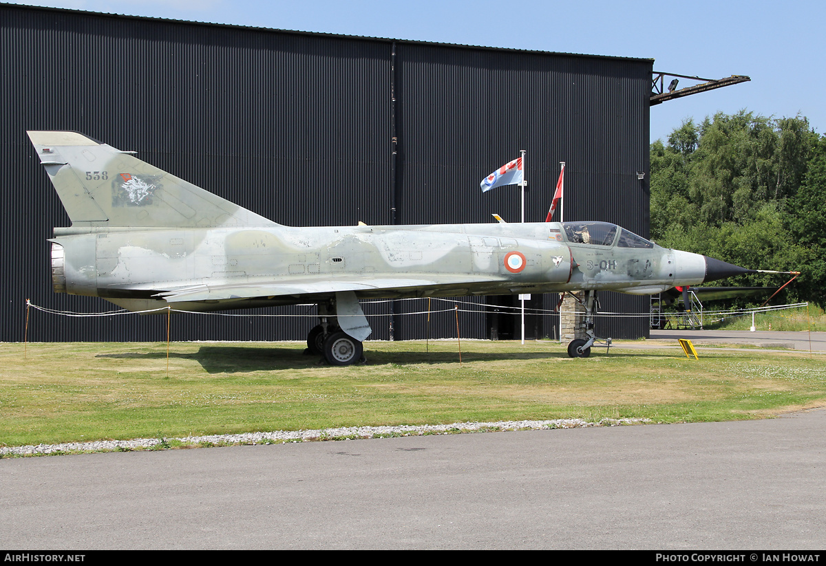 Aircraft Photo of 538 | Dassault Mirage IIIE | France - Air Force | AirHistory.net #304588