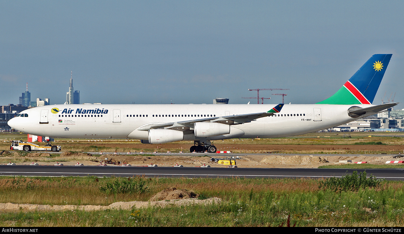 Aircraft Photo of V5-NMF | Airbus A340-311 | Air Namibia | AirHistory.net #304589