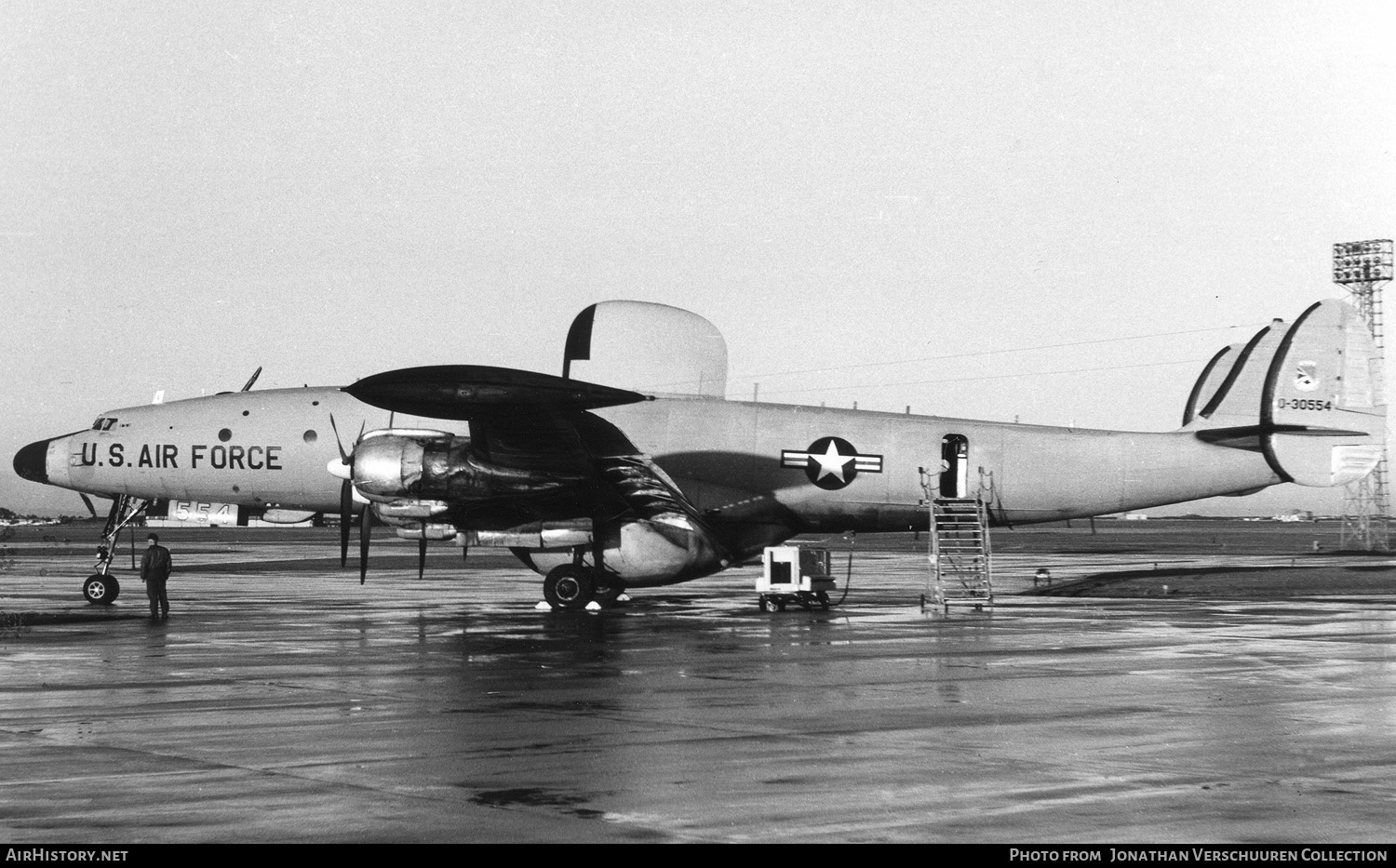Aircraft Photo of 53-554 / 0-30554 | Lockheed EC-121T Warning Star | USA - Air Force | AirHistory.net #304592