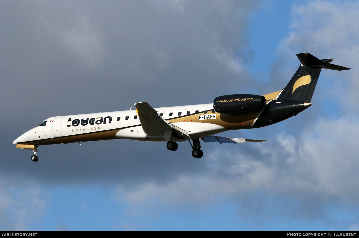 Aircraft Photo of F-HAFS | Embraer ERJ-145EP (EMB-145EP) | Toucan Aviation | AirHistory.net #304604