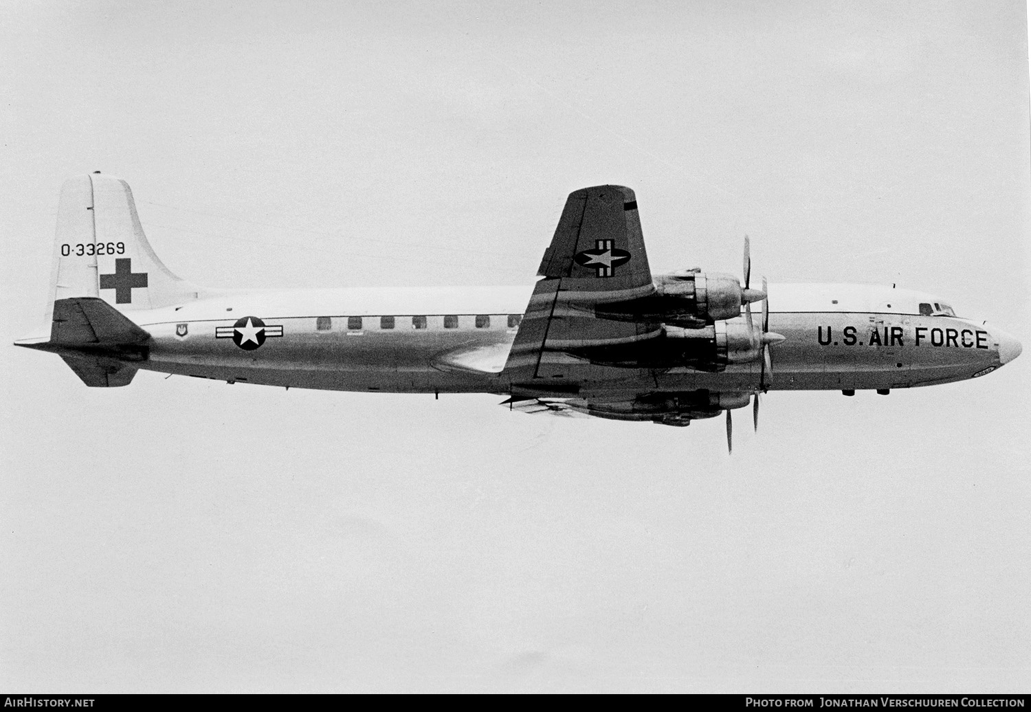 Aircraft Photo of 53-3269 / 33269 | Douglas C-118A Liftmaster (DC-6A) | USA - Air Force | AirHistory.net #304611
