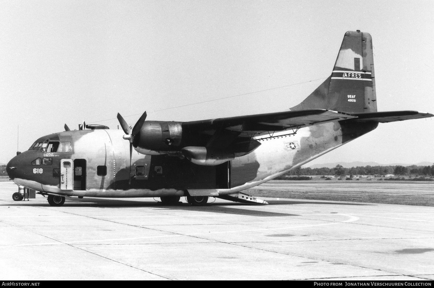 Aircraft Photo of 54-618 / 40618 | Fairchild UC-123K Provider | USA - Air Force | AirHistory.net #304619