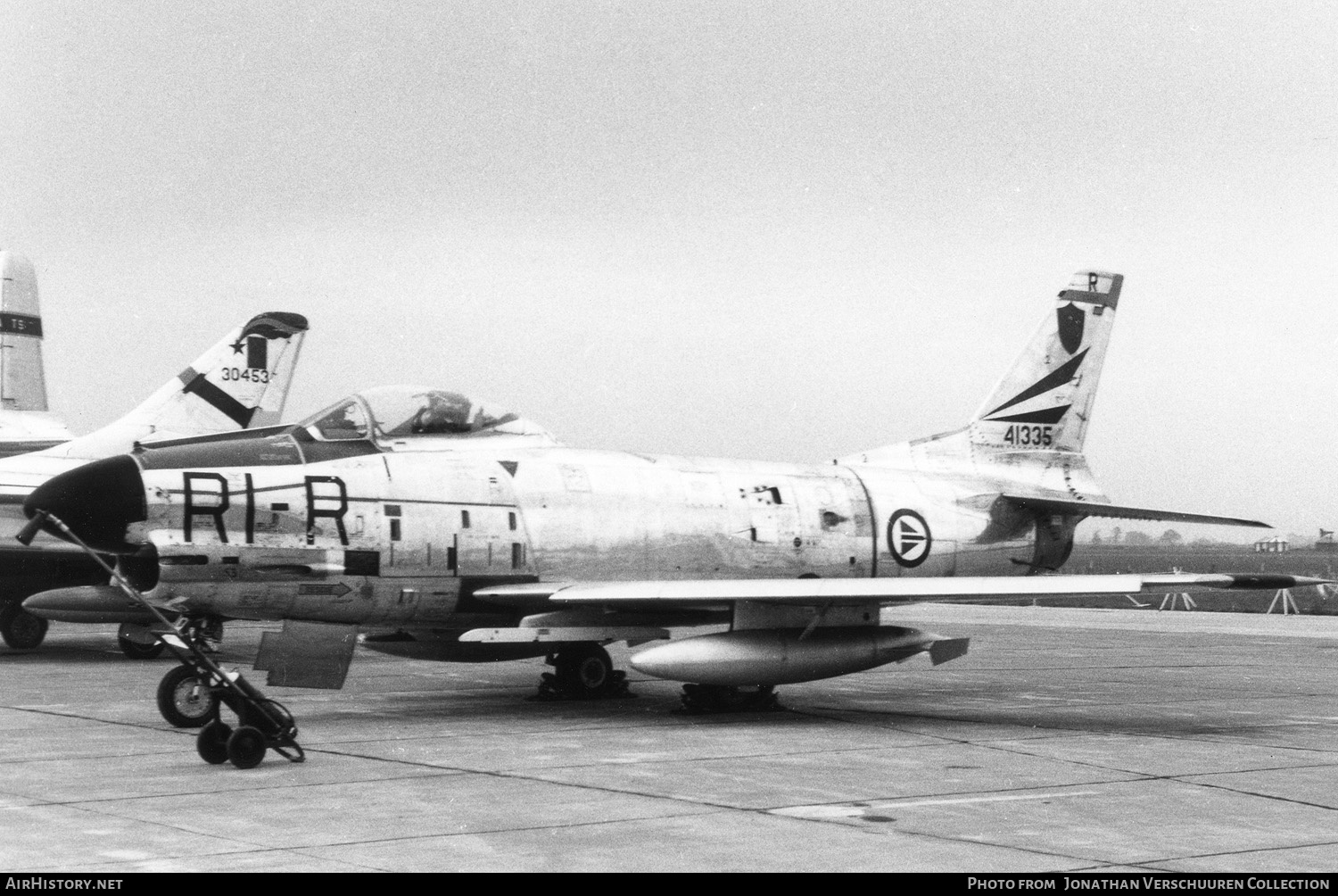 Aircraft Photo of 41335 | North American F-86K Sabre | Norway - Air Force | AirHistory.net #304621