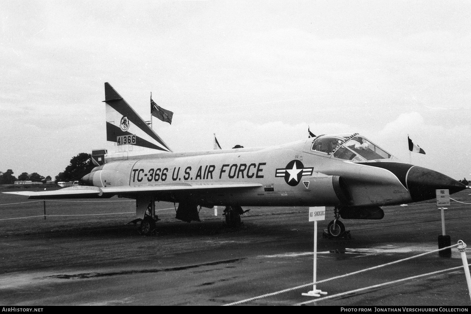 Aircraft Photo of 54-1366 / 41366 | Convair TF-102A Delta Dagger | USA - Air Force | AirHistory.net #304623