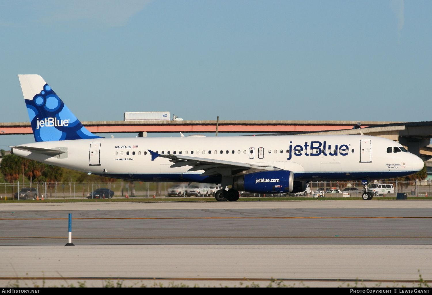 Aircraft Photo of N629JB | Airbus A320-232 | JetBlue Airways | AirHistory.net #304637