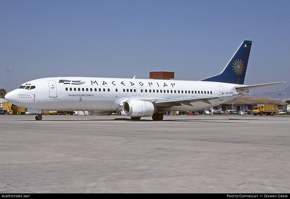Aircraft Photo of SX-BMA | Boeing 737-46J | Macedonian Airlines | AirHistory.net #304666