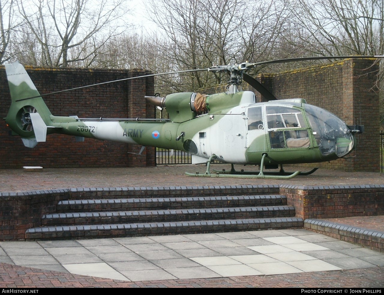 Aircraft Photo of ZB672 | Aerospatiale SA-341B Gazelle AH1 | UK - Army | AirHistory.net #304679