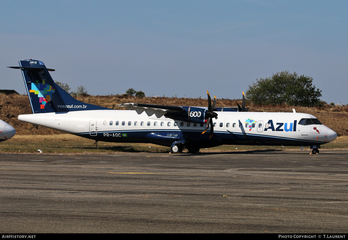 Aircraft Photo of PR-AQC | ATR ATR-72-600 (ATR-72-212A) | Azul Linhas Aéreas Brasileiras | AirHistory.net #304684