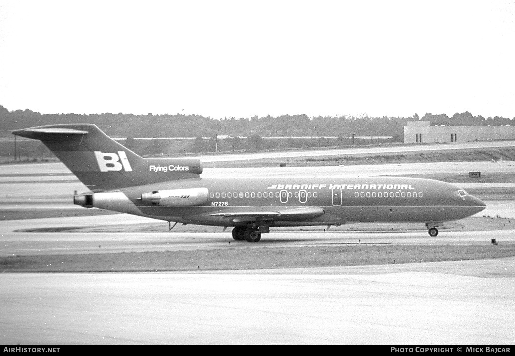 Aircraft Photo of N7276 | Boeing 727-27C | Braniff International Airways | AirHistory.net #304692