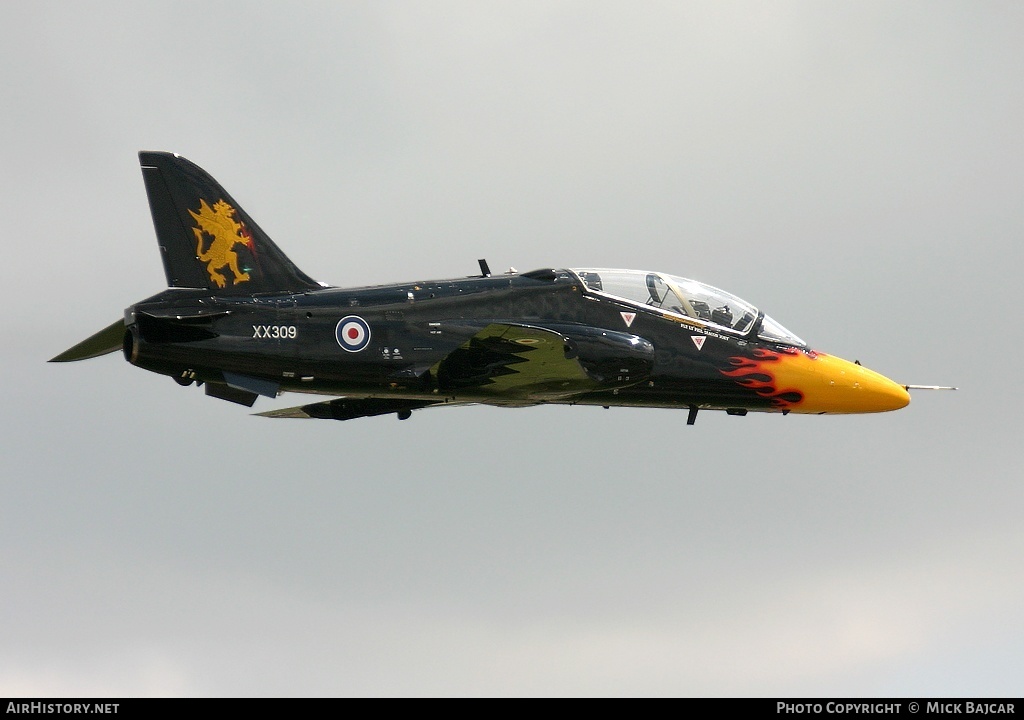 Aircraft Photo of XX309 | British Aerospace Hawk T.1 | UK - Air Force | AirHistory.net #304693