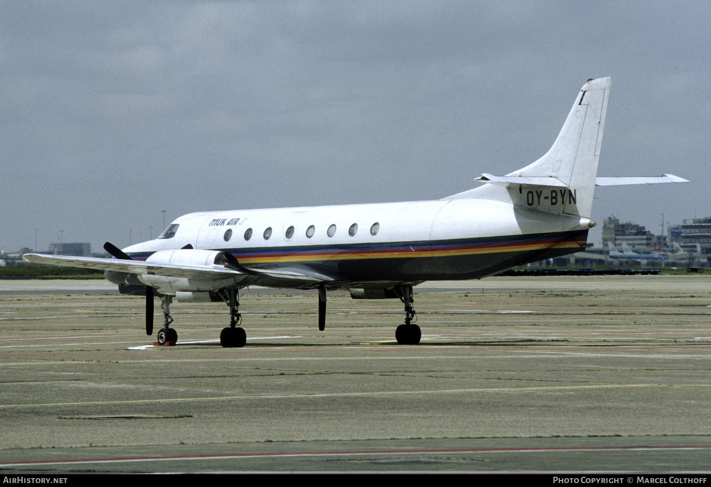 Aircraft Photo of OY-BYN | Swearingen SA-226TC Metro | Muk Air | AirHistory.net #304694