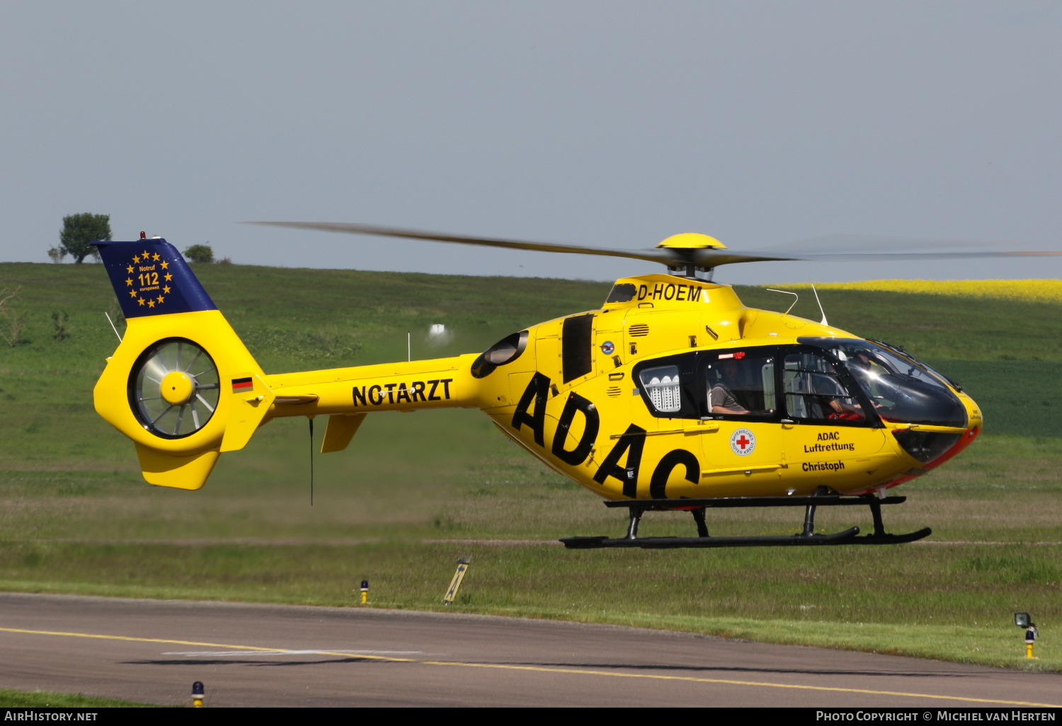 Aircraft Photo of D-HOEM | Eurocopter EC-135P-2 | ADAC Luftrettung | AirHistory.net #304701